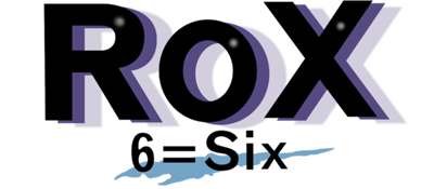Rox 6 title screen for Sega Saturn